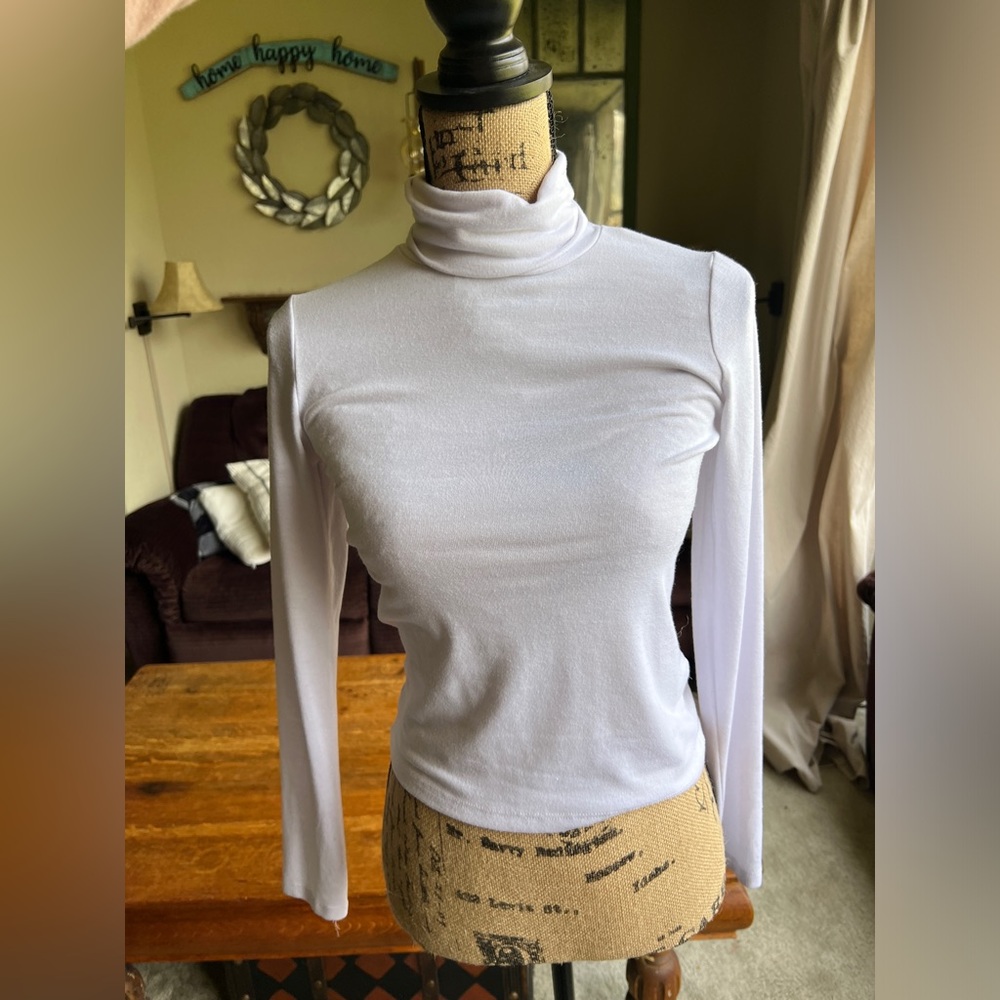 Cotton On White Turtle Neck